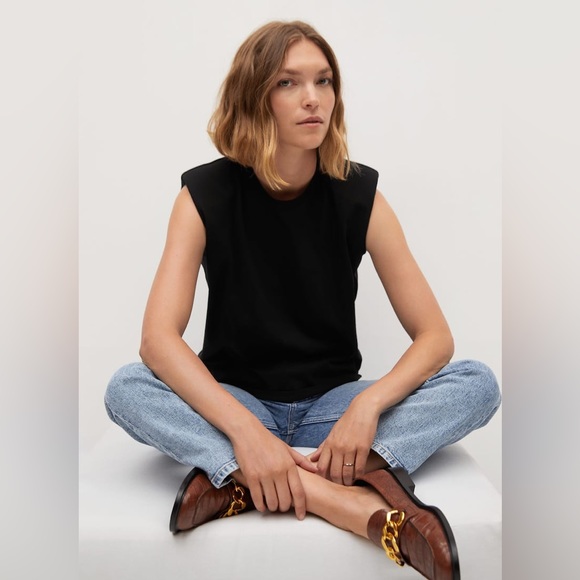 Shoulder Pad Tank - Picture 2 of 6